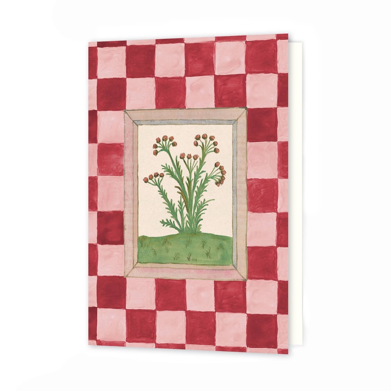 Book of Herbs Blank Greeting Card