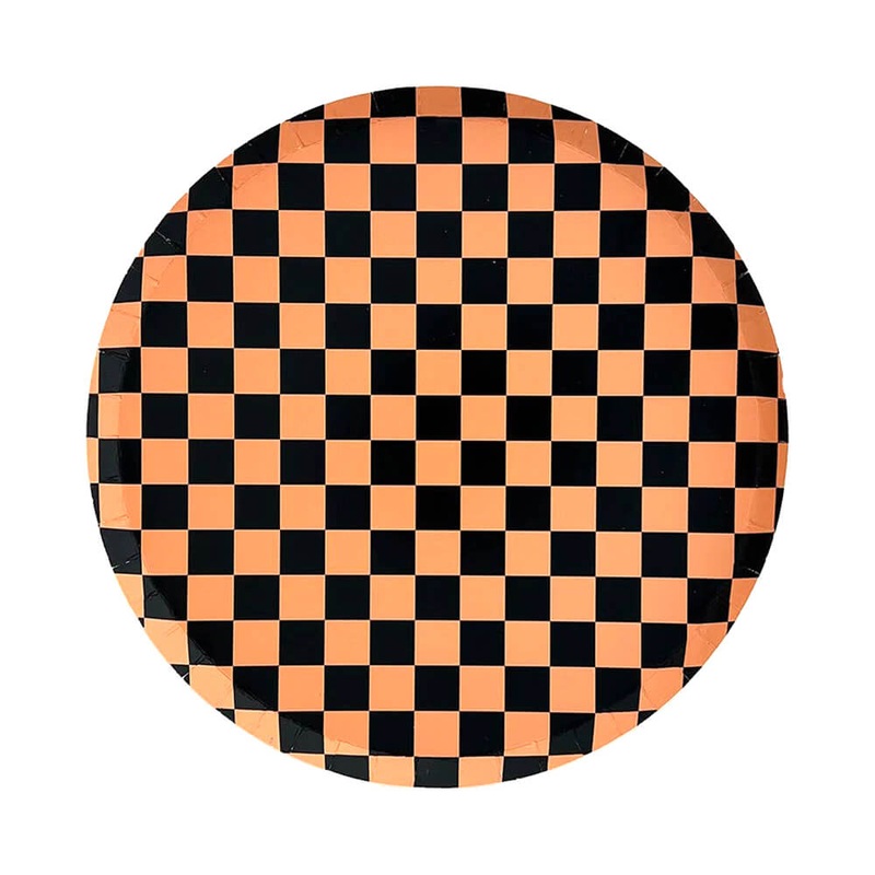 Check It! Halloween Dessert Plates 8"