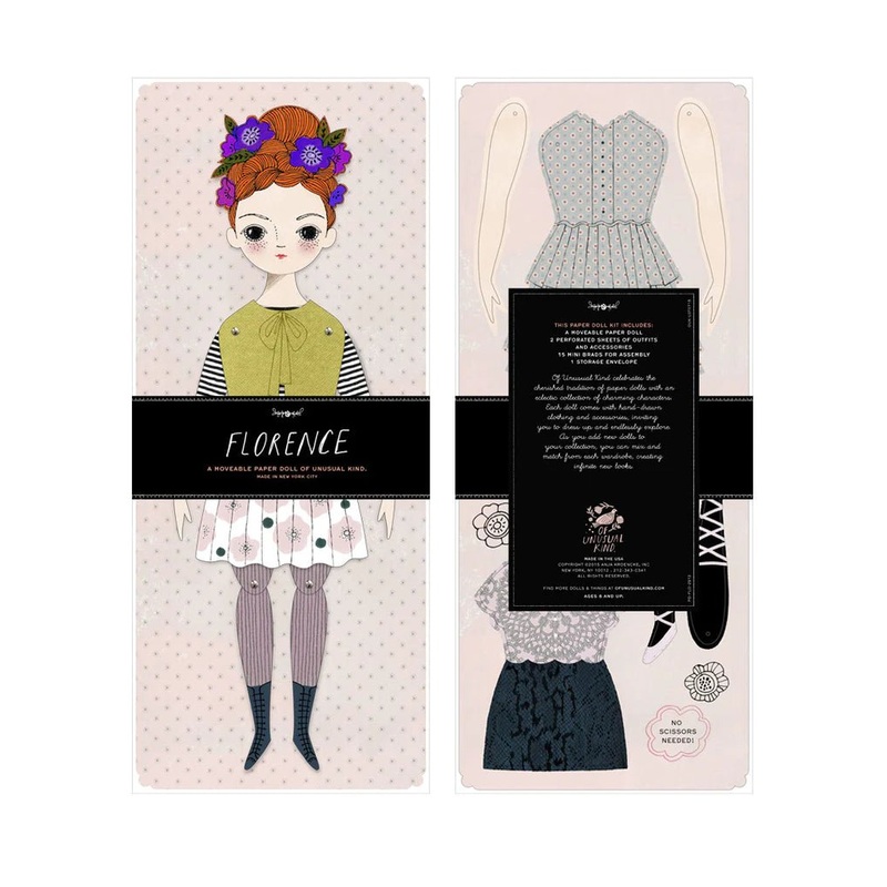 Florence Paper Doll Kit