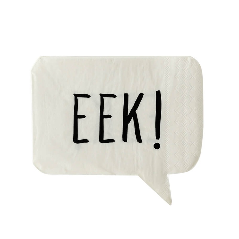 Frank & Mummy EEK! Halloween Dinner Napkins