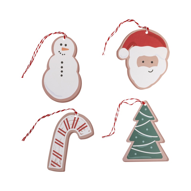 Holiday Cookies Gift Tag Set (16ct)