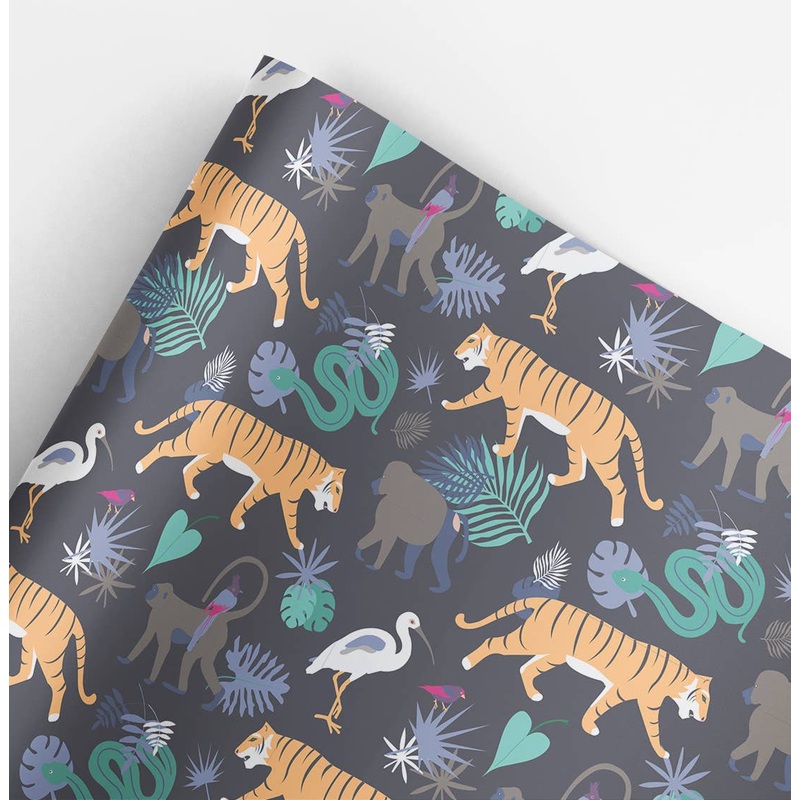 Jungle Gift Wrap Roll