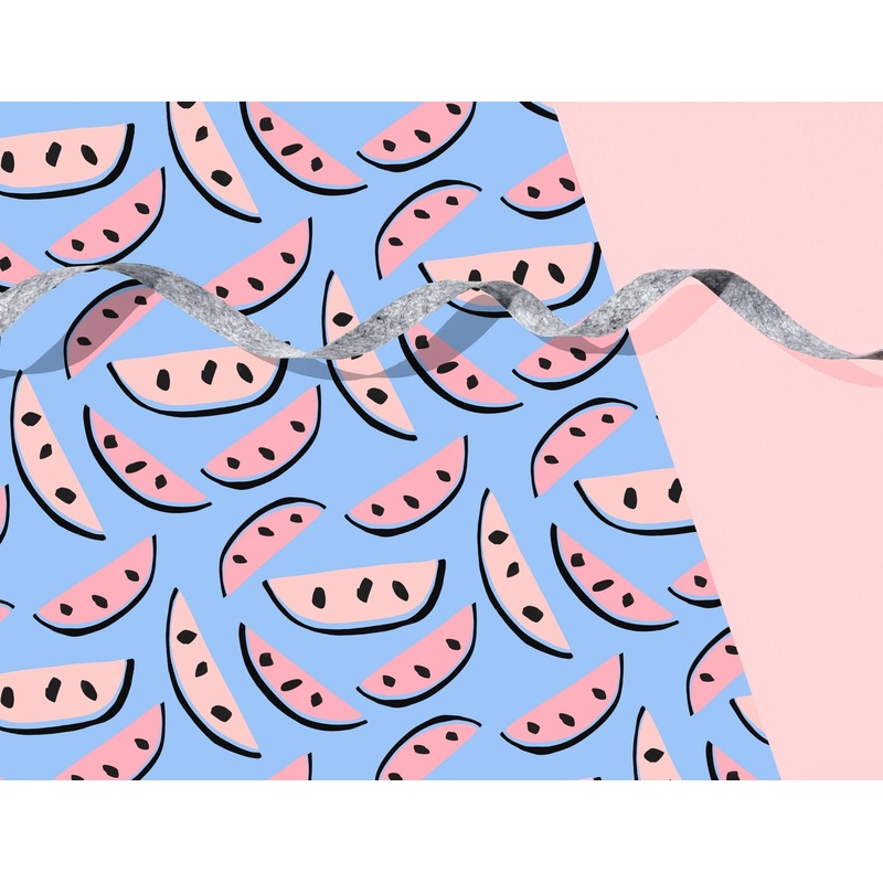 Melon Wrapping Paper Sheets (Roll of 3)