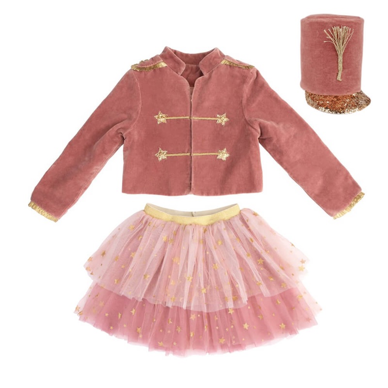 Meri Meri Party Pink Soldier Costume 5-6 Years