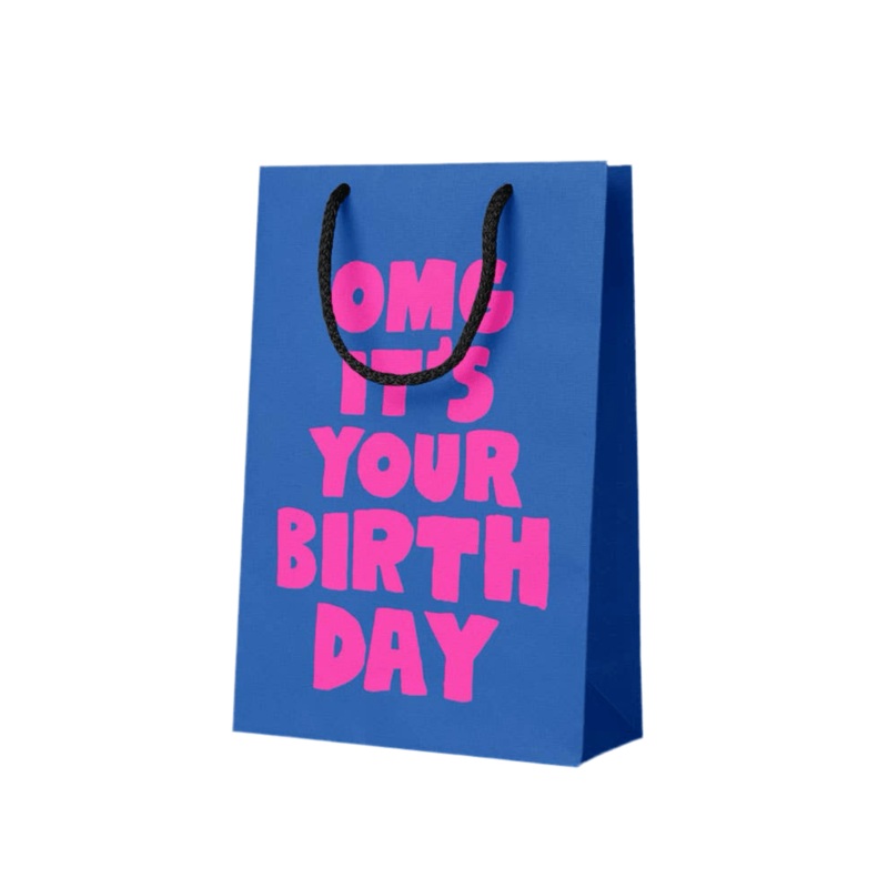 OMG It's Your Birthday Small Gift Bag
