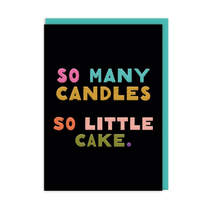 So Many Candles Birthday Greeting Card
