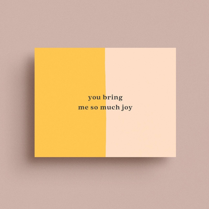 So Much Joy Greeting Card