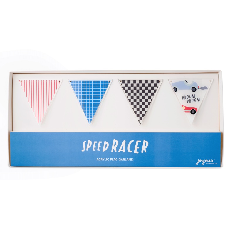 SPEED RACER Acrylic Party Garland
