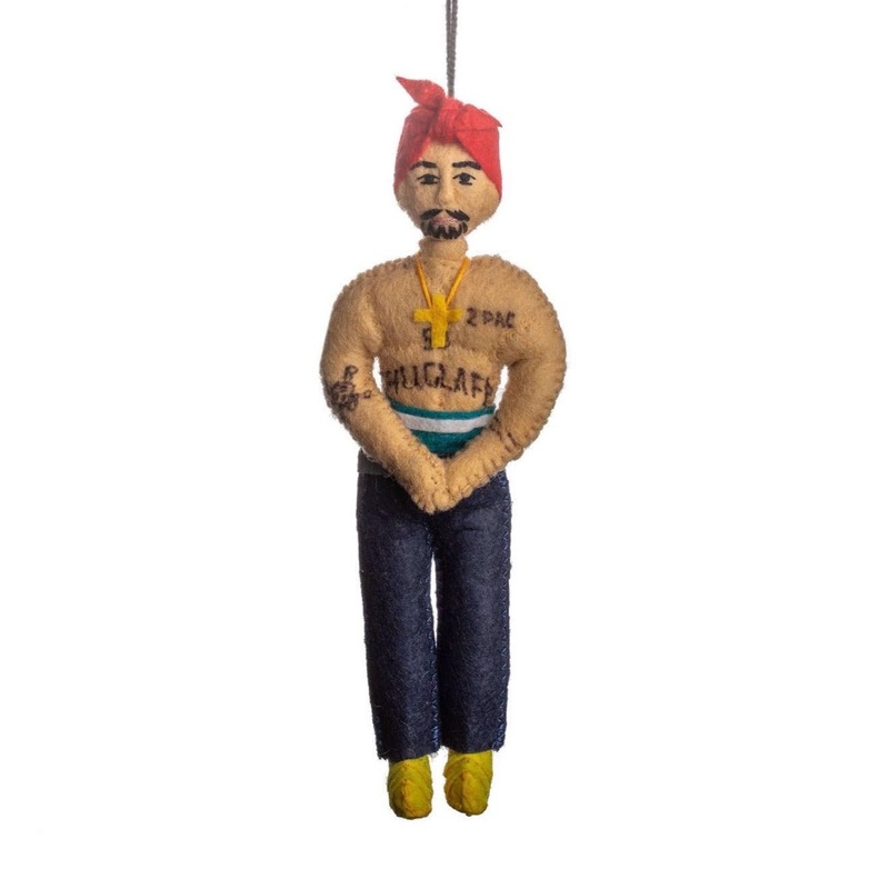 Tupac Shakur Ornament