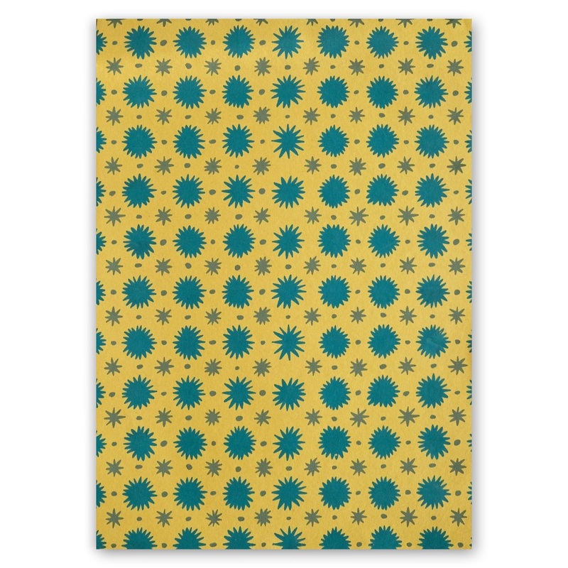 Yellow Stars Extra Large A3 Scrapbook