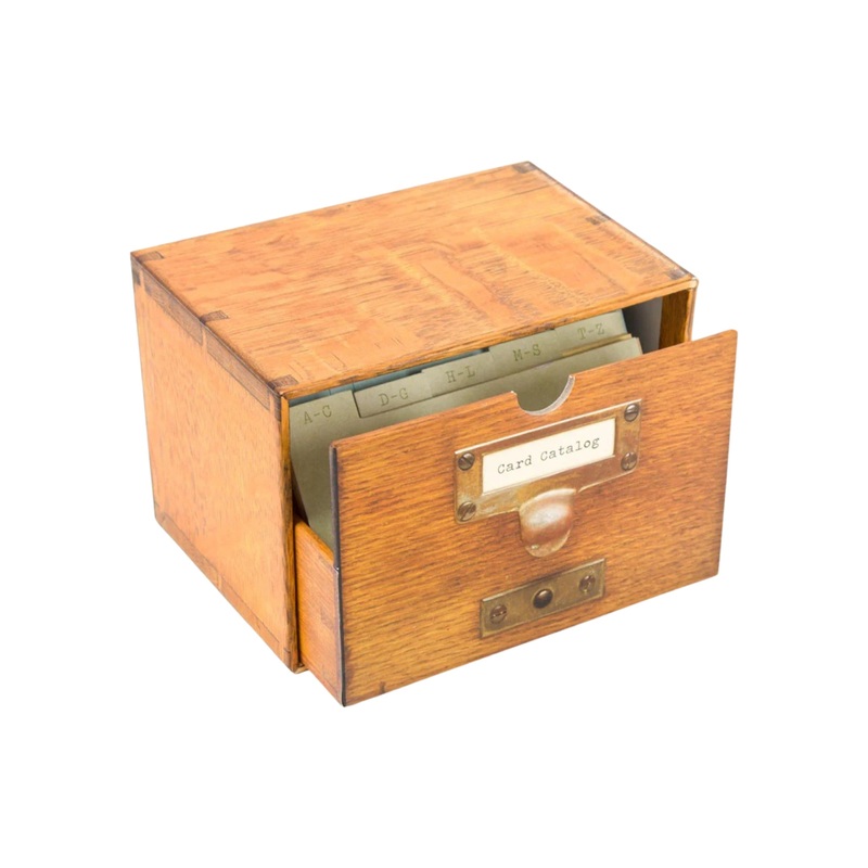 Card Catalog Notecard Set: Library of Congress