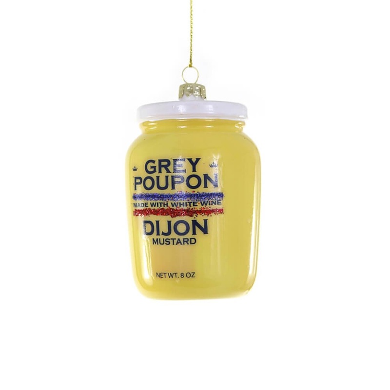 Dijon Mustard Ornament 3.75"