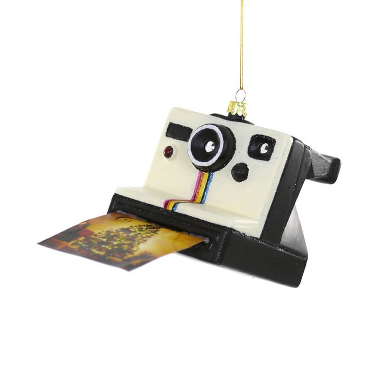Instant Photo Camera Ornament 3.25"