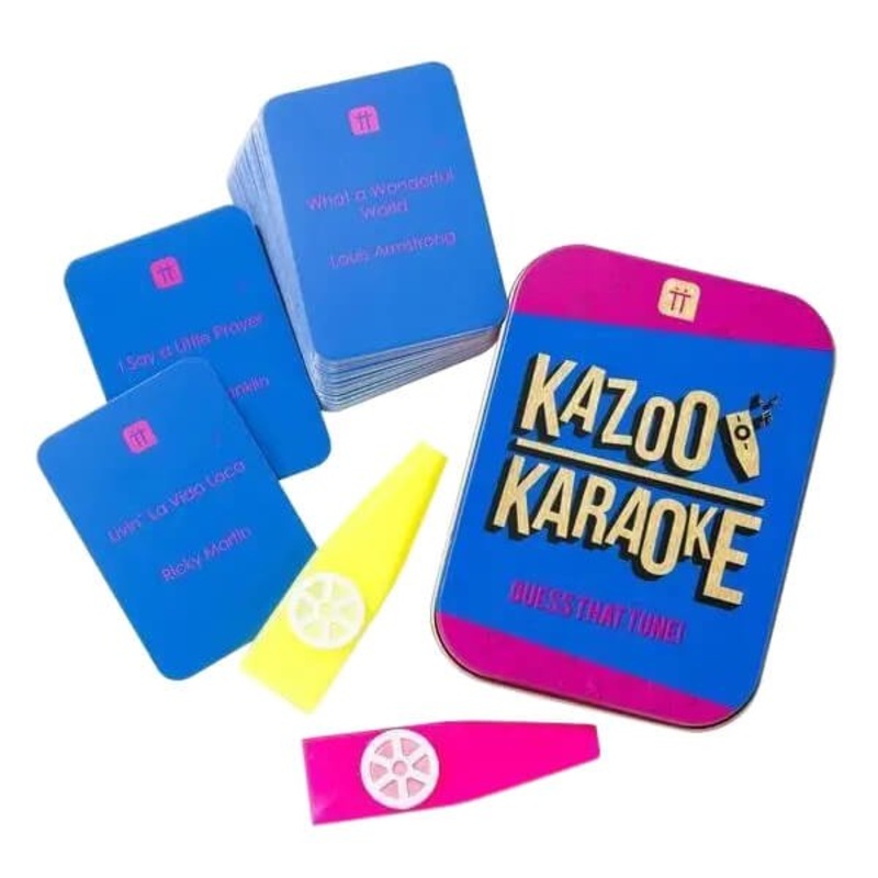 Kazoo Karaoke Game In a Tin