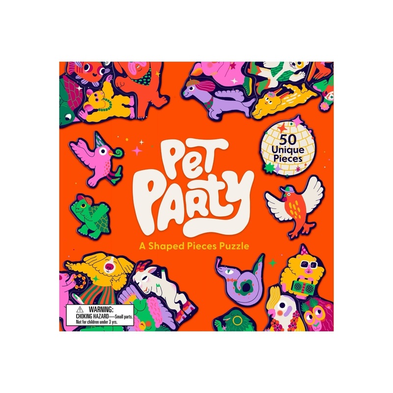 Pet Party: A Shaped-Pieces Puzzle