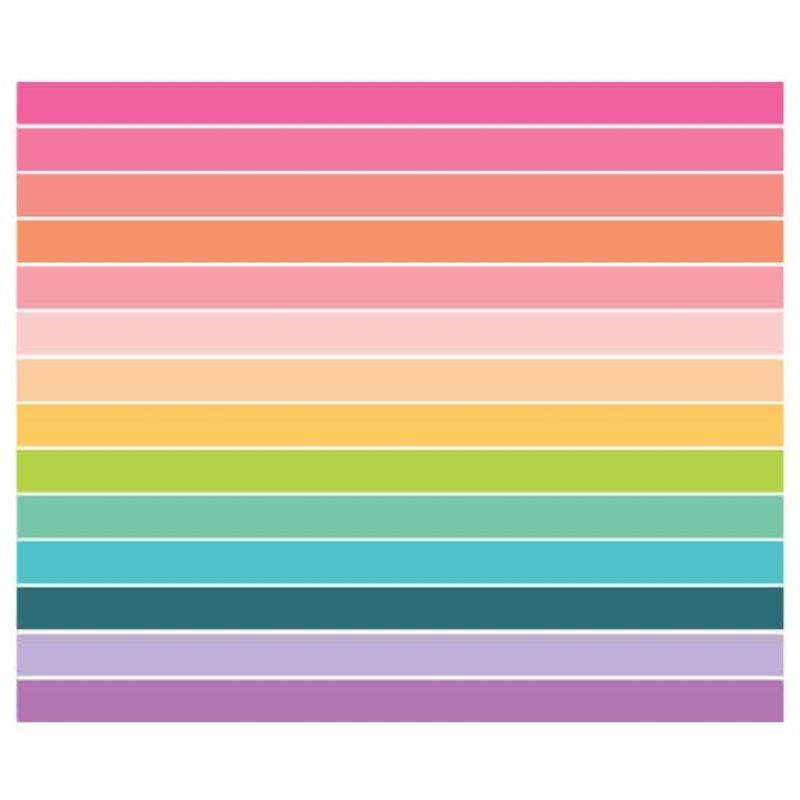 Rainbow Stripe Paper Table Runner / Wrapping Paper