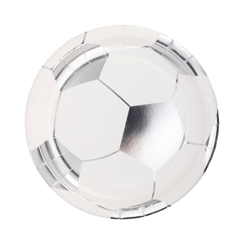 Soccer Ball Plates 8"