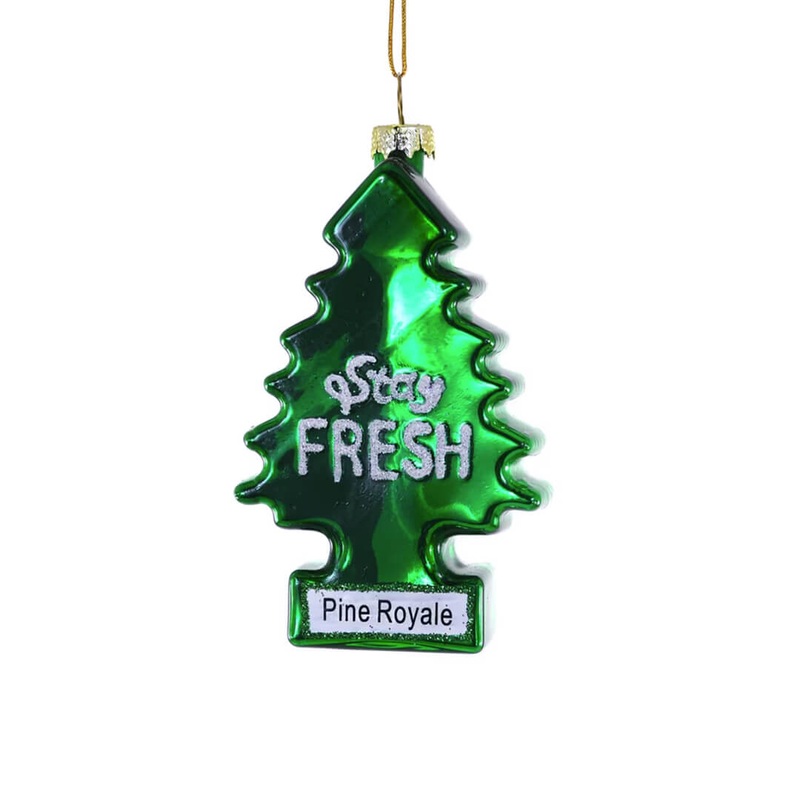 Stay Fresh Car Air Freshener Ornament 4"