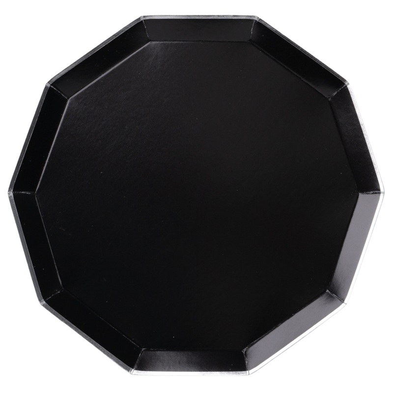 Black Noir Premium Dinner Plates 10.75"