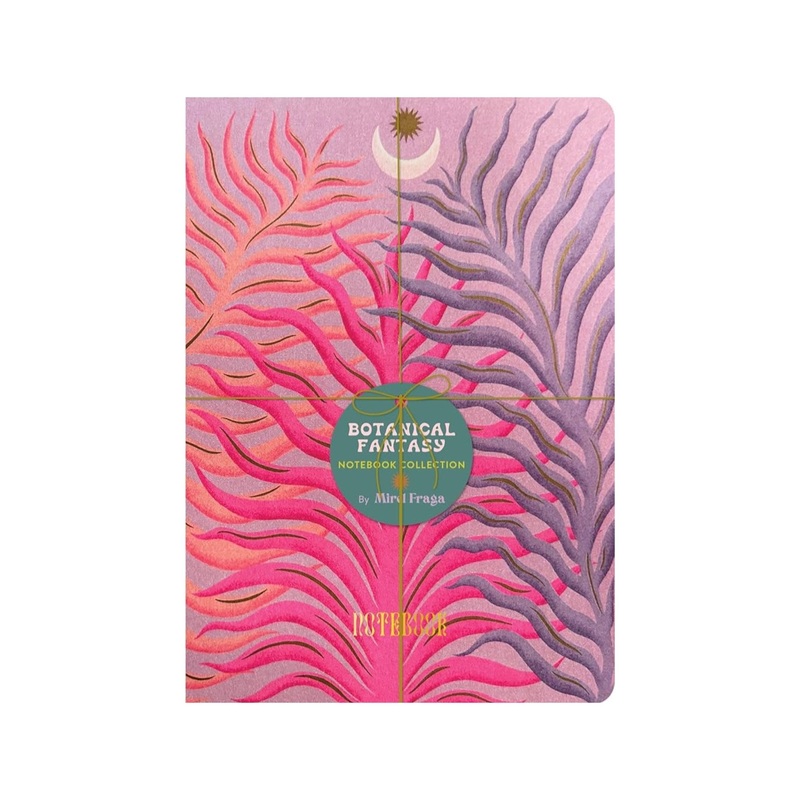 Botanical Fantasy Notebook Set (3pc)