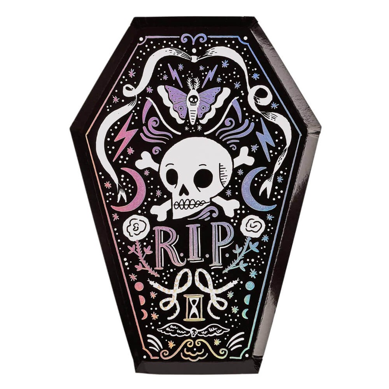 Doomsday Halloween Party Plates