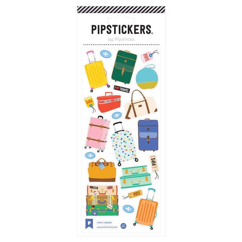 Lively Luggage Stickers