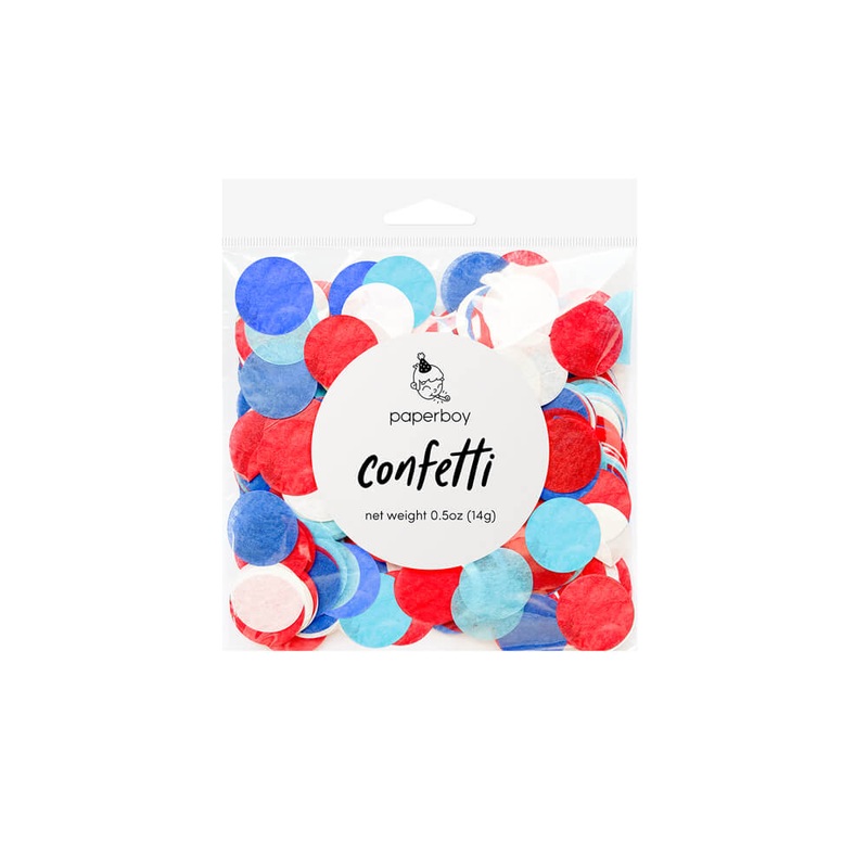 Red, White & Blue Confetti