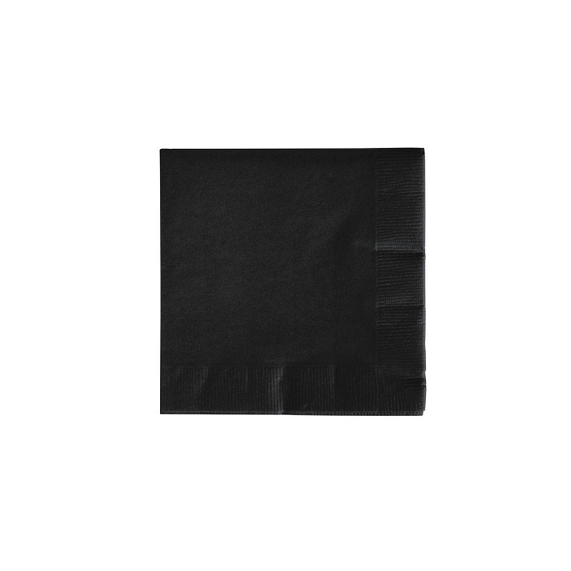 Black Cocktail Napkins (20ct)