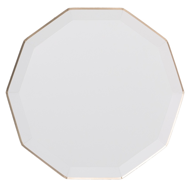 Blanc White Premium Dinner Plates 10.75"