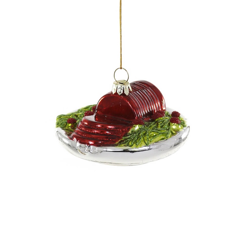 Canned Cranberry Sauce Ornament 3.25"