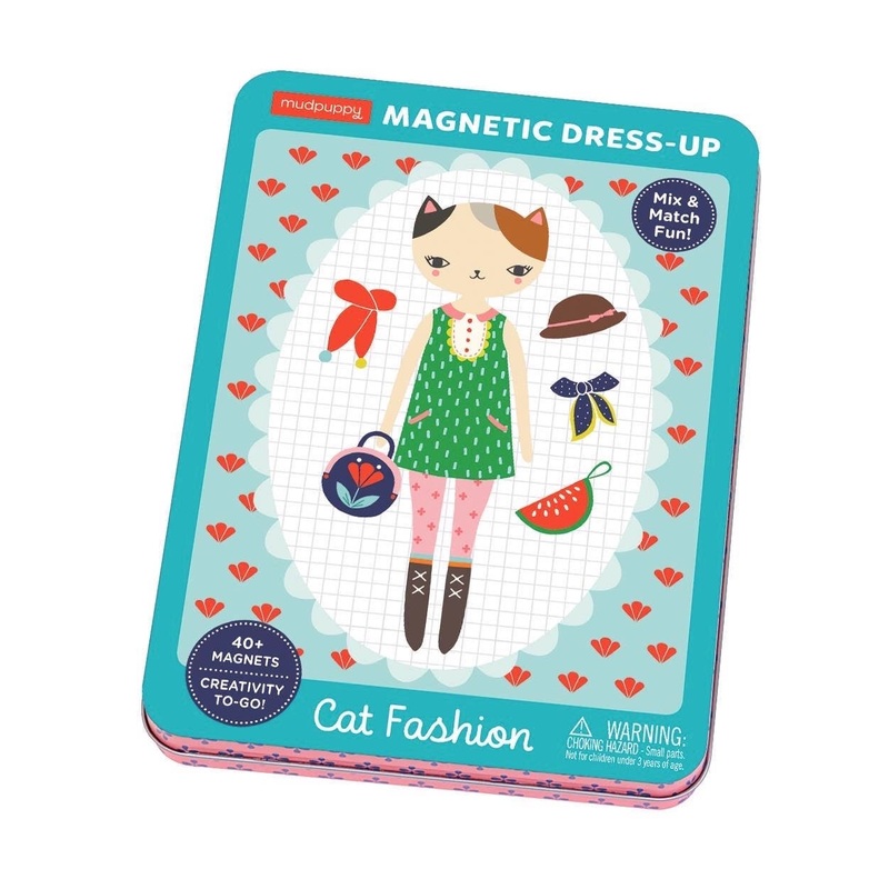 Cat Fashion Magnetic Dress-Up Set
