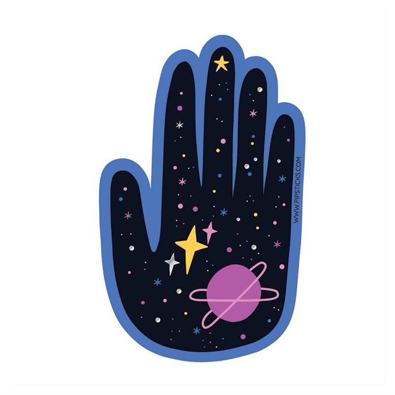 Catching Stars Vinyl Sticker