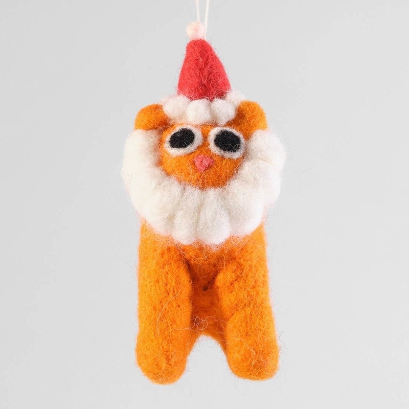 'Claws' Hanging Felt Ornament