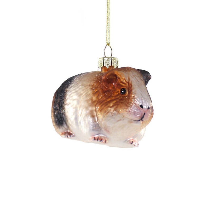 Guinea Pig Ornament 4.25"