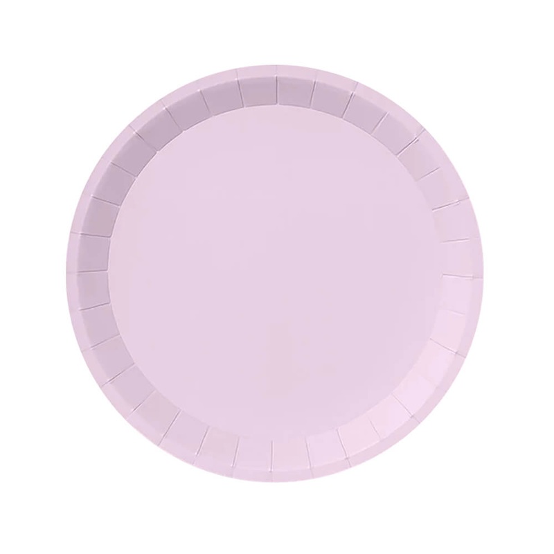 Lavender Classic Paper Party Small Plates 7.25"