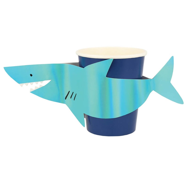 Meri Meri Party Shark Cups