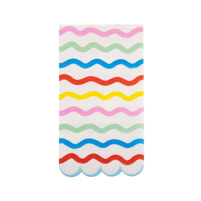 Rainbow Ric Rac Paper Napkins