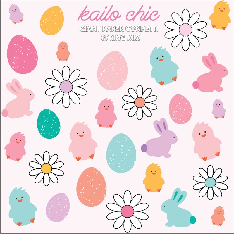 Spring Time Easter Mix Giant Paper Confetti