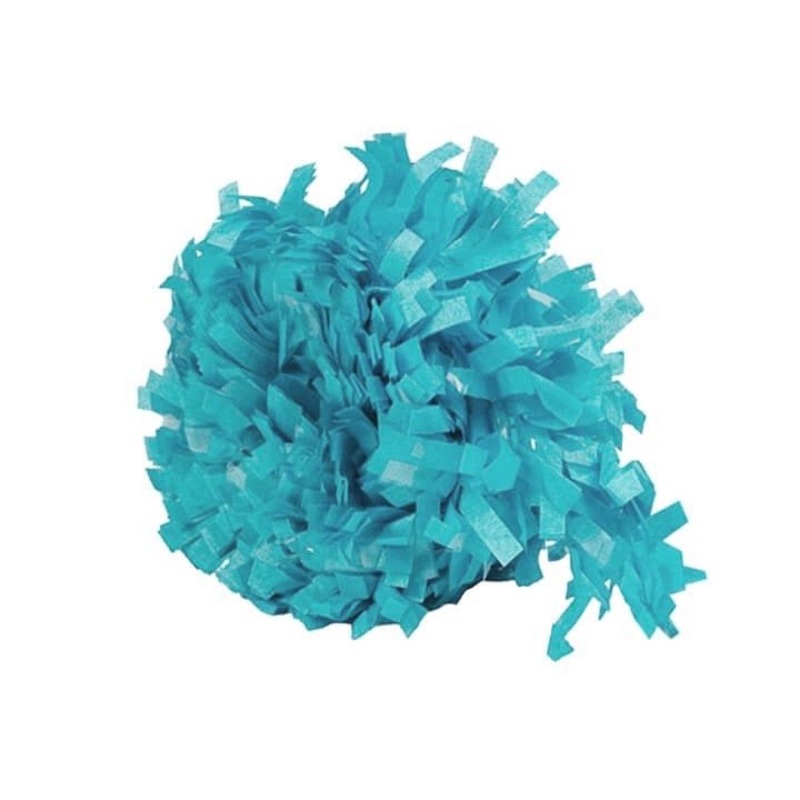 Teal Tissue Festooning