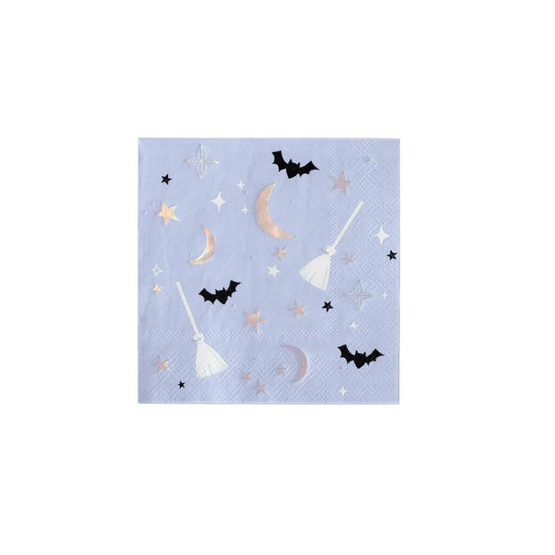 Witching Hour Witch Icons Cocktail Napkins
