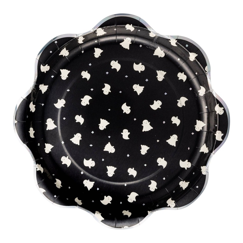 Boo Ghost Scatter Paper Plates 10"