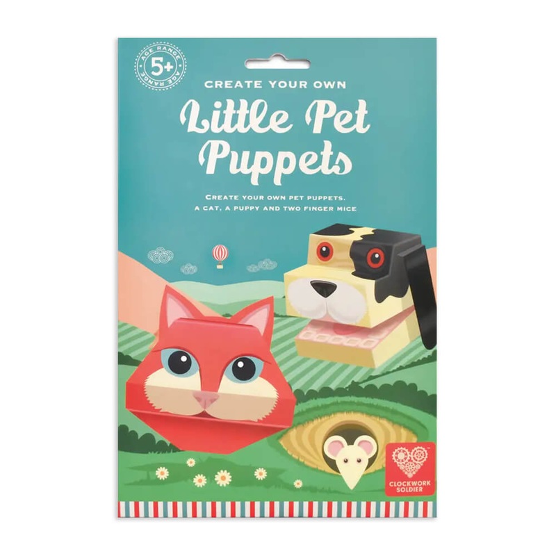 Create Your Own Little Pet Puppets
