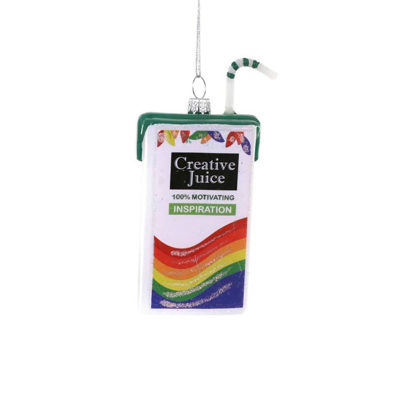 Creative Juice Ornament 4.25"