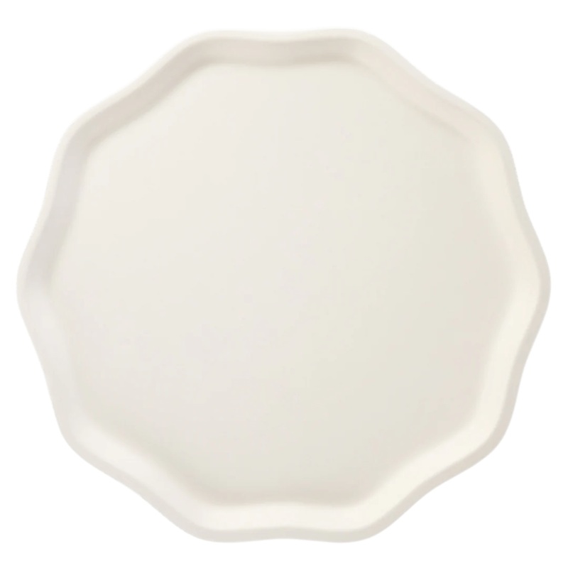French Crme Compostable Dinner Plates 10.5"