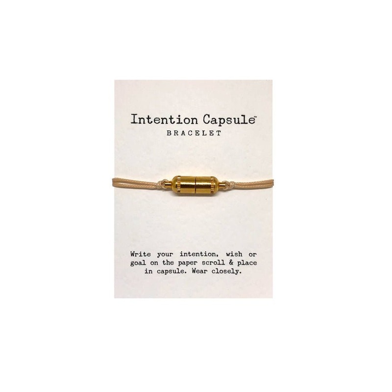 Gold Wish Capsule Bracelet