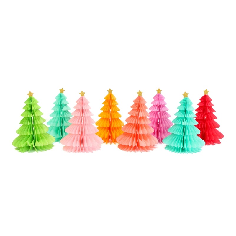 Honeycomb Tree Gift Toppers
