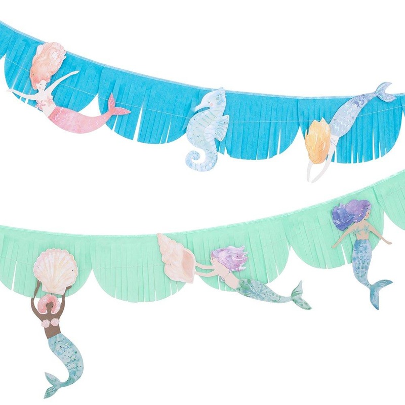 Meri Meri Party Mermaid Fringe Garland