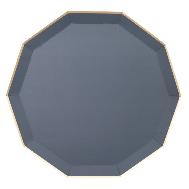 Midnight Blue Premium Dinner Plates 10.75"