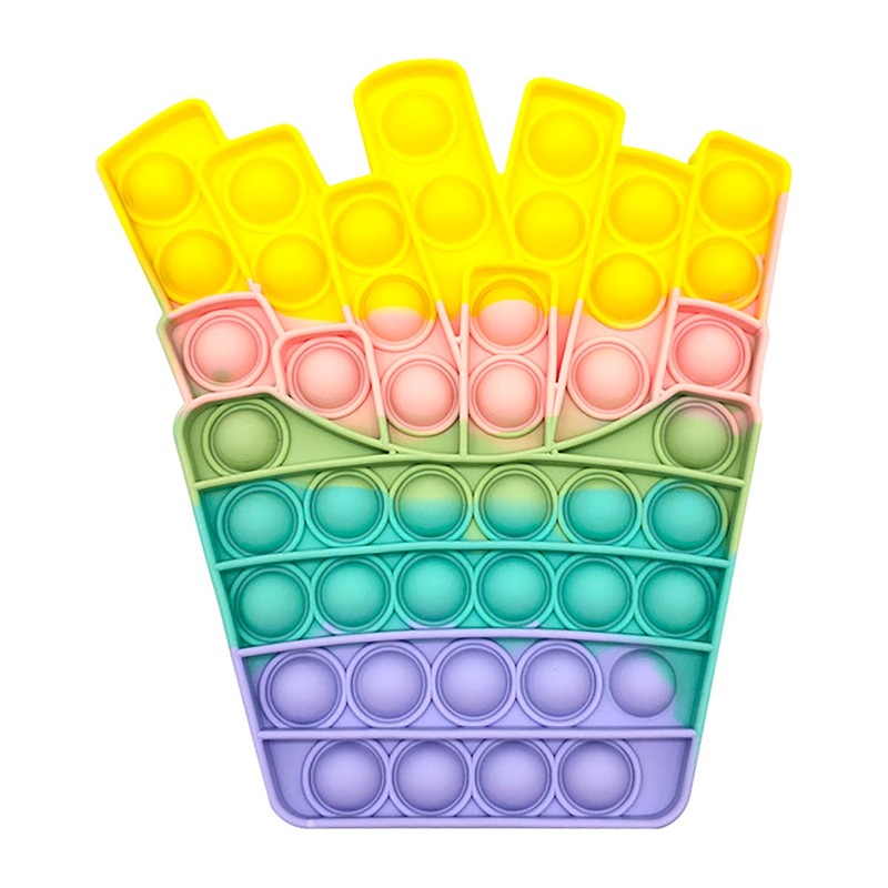 Pastel Fries Fidget Pop Sensory Toy