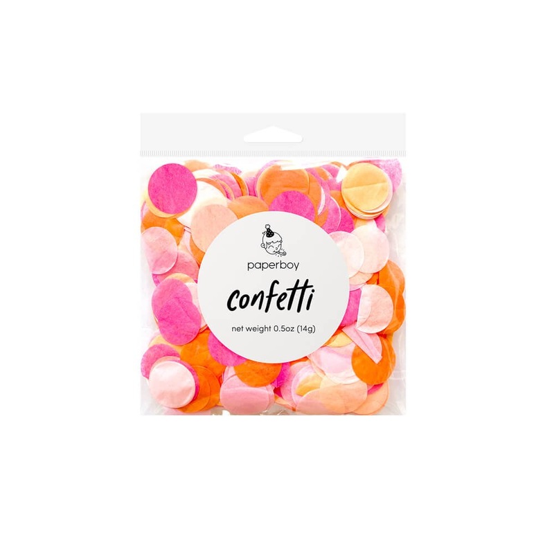 Pink Grapefruit Confetti